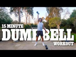 15 Minute Dumbbell HIIT Workout | Joe Wicks Workouts