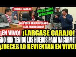 ULTIMO JUICIO FINAL! PEDRO CASTILLO, BETSSY CHAVEZ y ANIBAL LLOR4N EN JUICIO POR DELITO DE REBELIÓN
