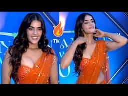 కావ్య అందాలు😍: Actress Kavya Thapar graced Indian Icon Awards 2025 | Pride India Awards | News Buzz