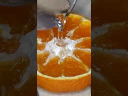 Orange in Water #shorts #experiment