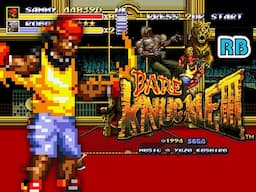 1994 [60fps] MD Bare Knuckle III Sammy VeryHard Nomiss ALL