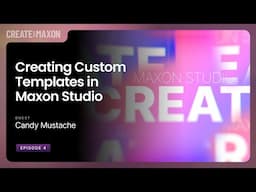 Creating Beautiful Effects Presets using Maxon Studio (4/4) – Create with Maxon