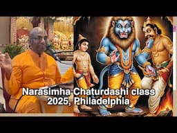 Narasimha Chaturdashi 2025 Does God care when we are suffering? Philadelphia - Chaitanya Charan