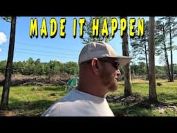 SOMETIMES YOU GOT TO |tiny house, homesteading, off-grid, cabin build, DIY HOW TO sawmill tractor