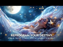 🔮 ATTRACT MIRACLES While You Sleep 😴 POWERFUL Lunar Energy 🌙✨