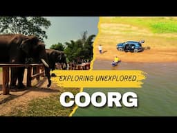 COORG Tour-Dubbare Elephant camp|Harangi Backwaters|Lunch at Tibetan Restuarant|Karaj Vlog