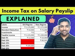 Income Tax Calculation on Salary Payslip [EXPLAINED with Calculator]