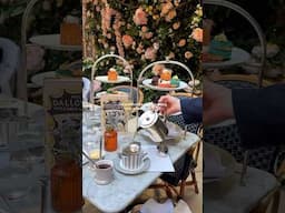 The prettiest Afternoon tea in London #afternoontea #afternoontealondon