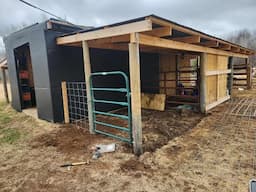 THE FARMHOUSE. Spring Cleaning. Building a pig pen. How much Maple Syrup did we make? Farm chores.