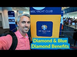 Explaining the Diamond & Blue Diamond Benefits of MSC Cruise Line's Voyager Program