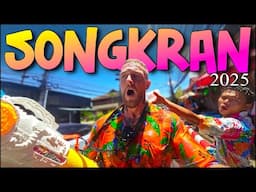 The World's Biggest Water Fight on The Streets of Thailand! | Songkran 2025