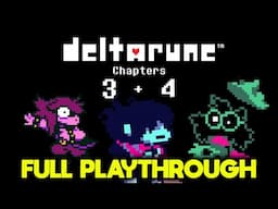 Deltarune Chapter 3 & 4 Playthrough (PART 1) - TetraBitGaming