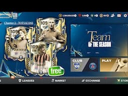 109 OVR TOTS ICON !! TEAM OF THE SEASON EVENT ICON CHAPTER LEAKS FC MOBILE 25 | TOTS FC MOBILE 25!