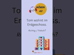 #06 A2 Hören üben | Practice Listening Skills in German A2 | Learn German | Goethe Zertifikat A2
