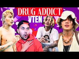 VTEN SAD REALITY 😱 TRUTH OF NEPALI RAPPER LIFE 🔥 VTEN - DRUG ADDICT (Official Music Video) REACTION