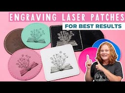 How to Engrave Laser Patches and Siser Brick