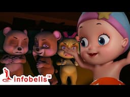 Ten in a bed and the little one said Song | Nursery Rhymes & Baby Songs | Infobells #babyrhymes