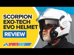 Scorpion Exo-Tech Evo flipover helmet review - Sportsbikeshop