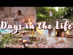 My Cozy Morning Routine as a Stay at Home Mom| Balancing Play, Work, Motherhood and Self Care