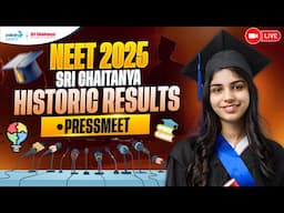 Sri Chaitanya Students Extraordinary Results in NEET 2025 | Press Meet #NEETToppers #NEETResult2025
