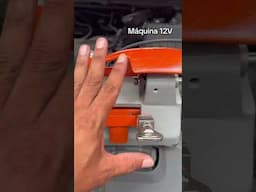 Máquina 12V você encontra aqui na Lions, lembrando que também funciona na bateria da Moto.