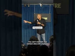 Vipassana #standupcomedy #comedy #funny #comedyshorts #jokes #standup