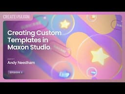 Creating Reusable Graphics Presets with Maxon Studio (2/4) – Create with Maxon