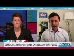 “Unacceptable and unconvincing” Jon Ossoff on CIA Director Ratcliffe's testimony about Signalgate