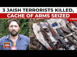 Security forces Neutralise 3 Jocal JeM Terrorists in Tral, Recover Sophisticated Weapons