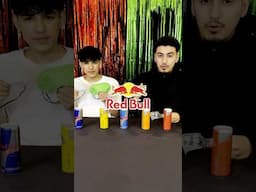 Guess The Redbull Flavor Blindfolded Challenge!
