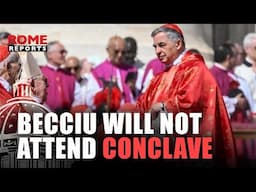 Becciu will not attend the conclave: “I will obey the will of the Pope as I always have.”