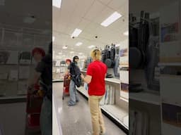 Getting kicked out of target