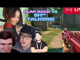 Kkatamina Valkyrae Claps Back vs Sh** Talkers  Ellum Roasts Abe for some DRAMA!