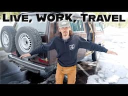 I Live, WORK, and Travel While Living in my Van | This is How You Can Too!