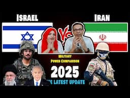 🇮🇷 Iran vs 🇮🇱 Israel – Military Inventory Comparison (2025)-Pakistan Reacts