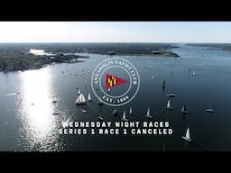 AYC Wednesday Night Races 2025 - Series 1 Race 1 Canceled