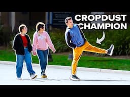 Crop-Dusting the COASTS! Funny Fart Prank in NYC & San Diego!