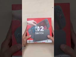 Unboxing rápido Nintendo Switch 2 #shorts