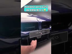 El BMW M2 CS tiene un radiador para el puño 😳