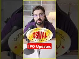Oswal Pumps IPO Review | APPLY or SKIP? | Oswal Pumps IPO GMP, Date & Details #ipo #oswalpumpsipo