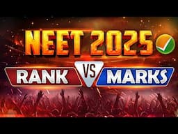 NEET 2025 Rank vs Marks 📈📊 Never Before Statistics In #NEET 😱 #NEET2025 Marks vs Rank List 📲 #pw