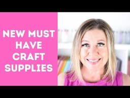 New and Must Have Craft Supplies + Destash Giveaway!