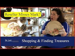 Reseller Misses Mark? Plates, Occupied Japan, Nippon, Johnson Bros. & more - Thrift with Dr. Lori