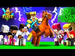 Becoming THE STRONGEST PLAYER In This Server 😰| mcFleet