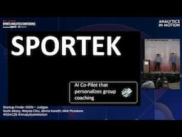 SSAC25: Startup Competition: SPORTEK
