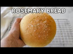 Delicious Soft Crust Rosemary Bread At Home