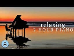 【BGM】2 Hours Beautiful Piano Music for Sleep and Relaxation