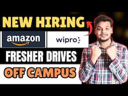 Amazon Direct Hirings | OFF Campus Drives | 2025, 2024 Batch Hiring | Latest Fresher Jobs