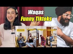 Indian Reaction to Waqas Funny Tiktoks 😂 | Raula Pao