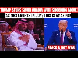 Trump Shocks The World In Saudi Arabia| Gets Standing Ovation; As MBS Erupts In Joy